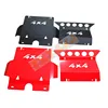 2pcs skid plate under front bumper guard Engine protector steel panel shield for Toyota Hilux Vigo 2005 - 2014