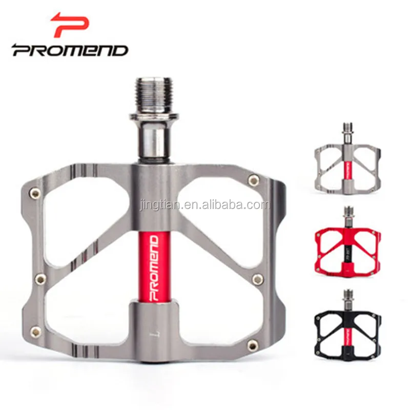 

China manufacturer high quality ultralight aluminum alloy 3 sealed bearing 9/16 mtb pedal,bike pedal,bicycle pedal, Black/sliver/red