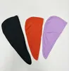 Super absorption and quick dry hair towel microfiber hair drying towel wholesale
