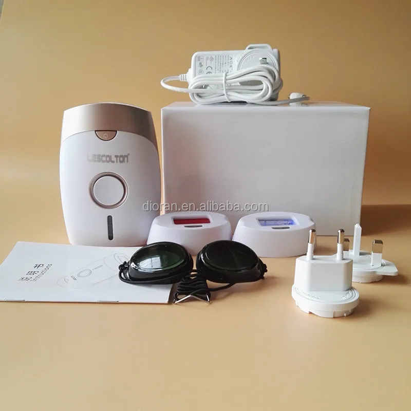 

IPL Epilator Hair Removal Machine T002 Laser Permanent Bikini Trimmer Electric Depilador a Laser, White