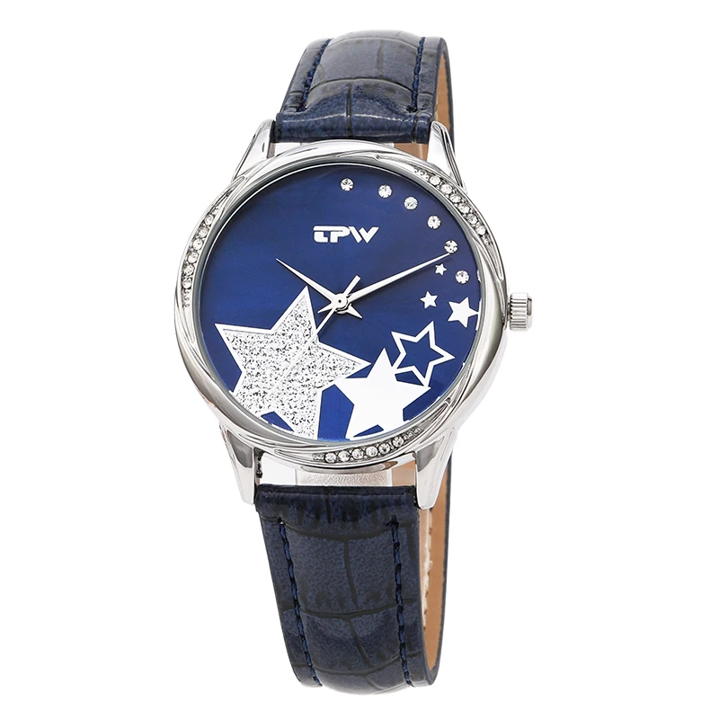 

Fashion girl latest hand watch glitter dial