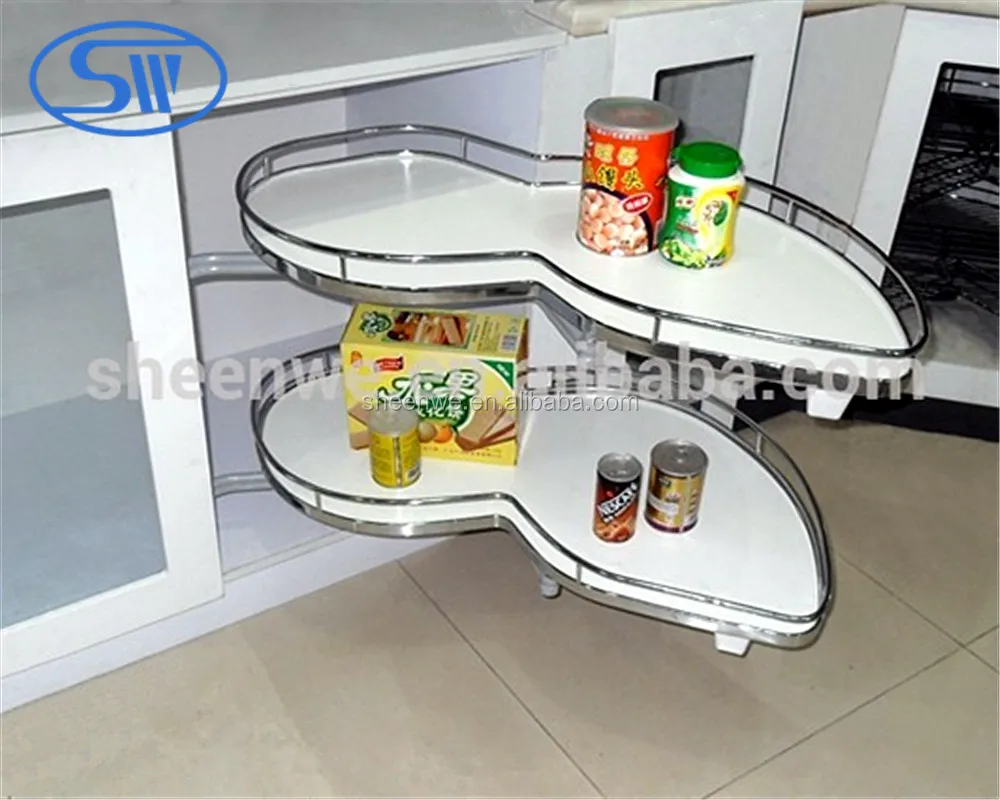 Groothandel blind hoek organizer keuken swing lade magic hoek lade ...