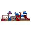 High Quality Amusement Park Outdoor Children Playground Equipment Kids Plastic Slide Swing Play Equipment