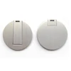 Hot sale Metal Round Credit card usb flash drives Mini usb business card with logo printing