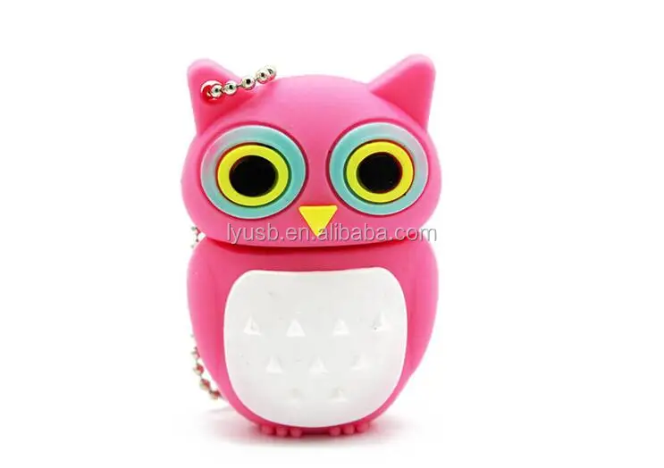 USBN Cute Cartoon usb thumbdrive Full capacity usb2.0 pendrive owl usb flash drive - ANKUX.COM