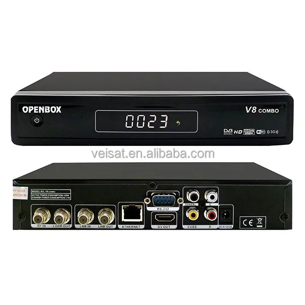 
Newest Combo receiver dvb s2 dvb t2 Satellite receiver Openbox V8  (60067281416)