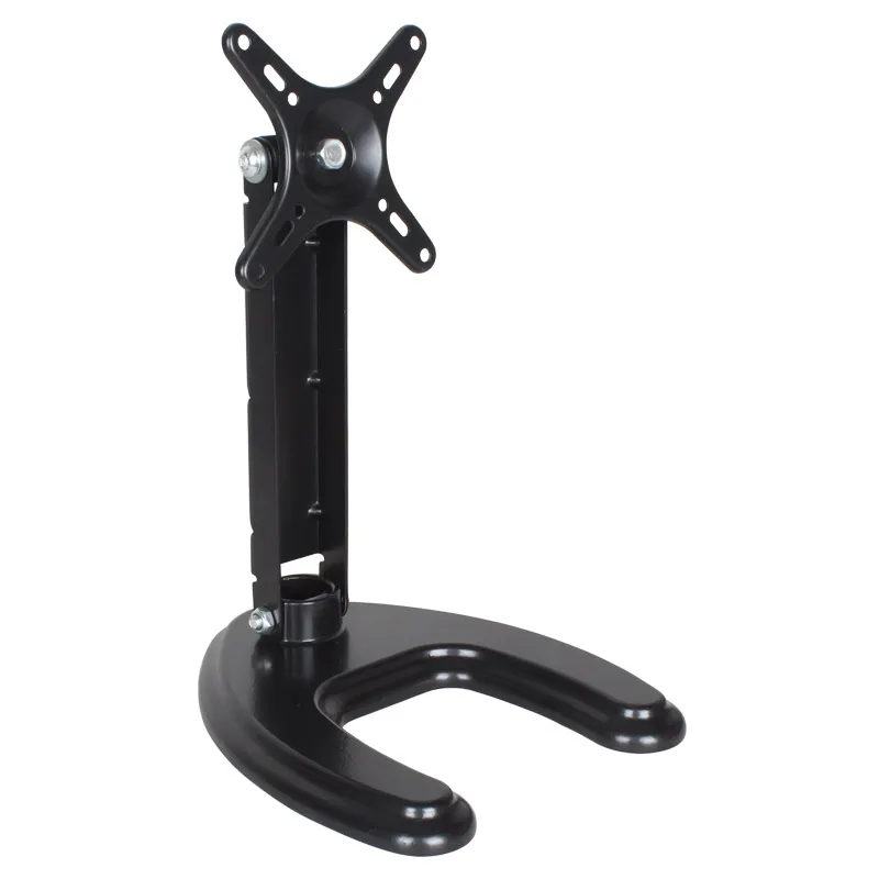 

Universal easy upgrade folding computer lcd monitor stand mount holder for 12-27 inch, Black