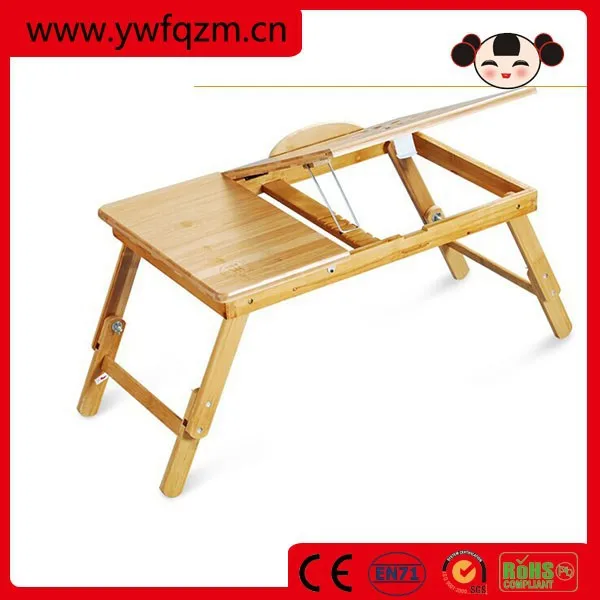 
Bamboo Custom Folding Bed Desk Computer Desk 