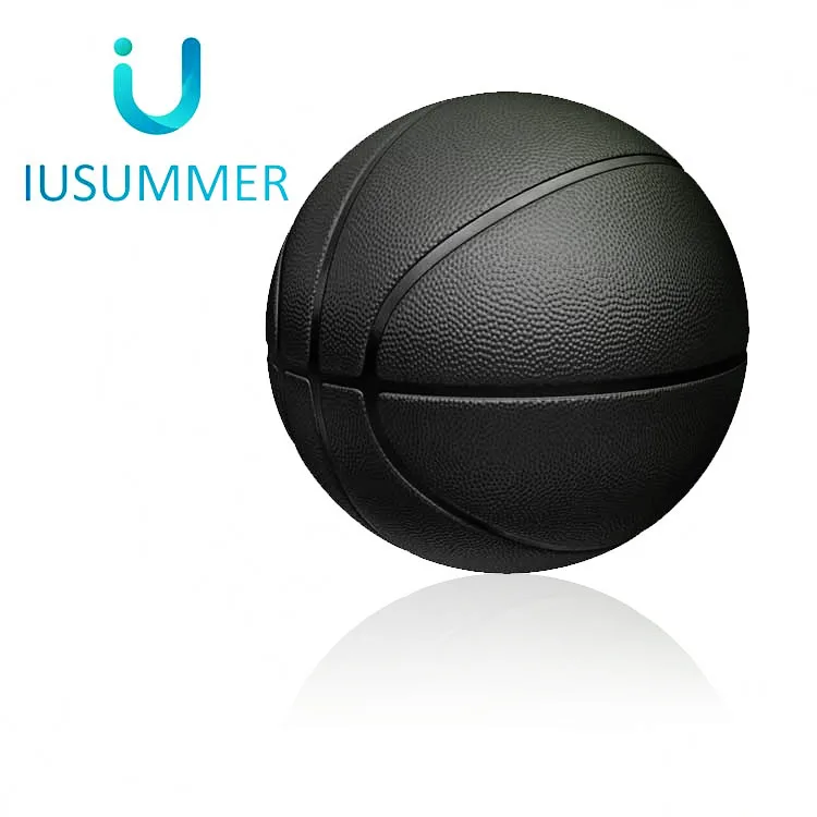 
Cheap Hign Quality Custom Ball Black Basketball Training 