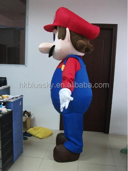 high quality super mario mascot costume