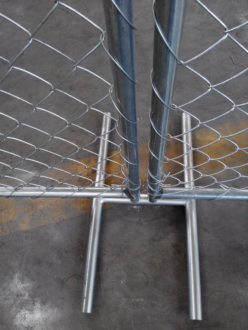 6x10 Galvanized Chain Link Mesh Fence Used Temporary Fence Panels For