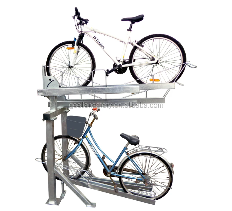 Creative ontworpen staal roestvrij Vloer of wandmontage Fiets Display Standaard/metalen fiets rack