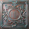 Copper ceiling tile PL15