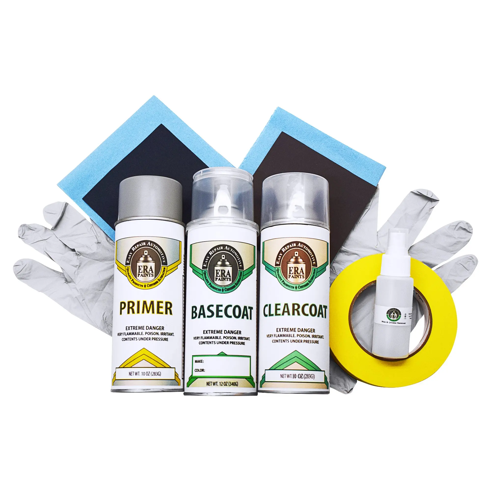 Buy ERA Paints Automotive Spray Paint Clearcoat Primer and Basic Prep ...