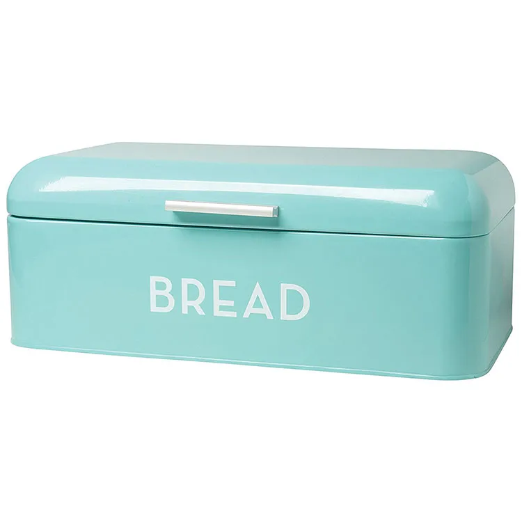Versatility American Style Corner Bread Bin Box Vintage White Ceramic