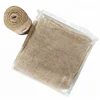 natural color 100% jute cloth burlap fabric woven hessian jute cloth