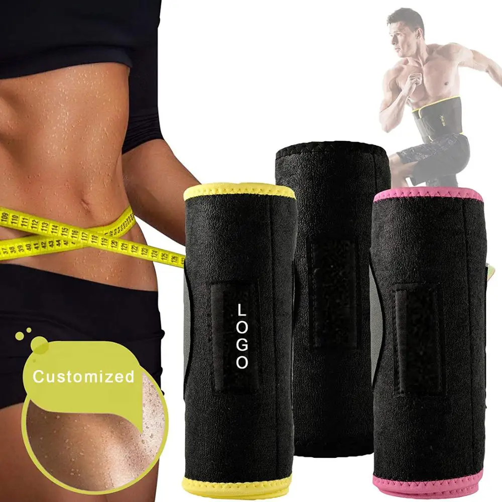 
Customized Sports Waist Trainer Exercise Belt Support Weight Loss Waist Trainer Waist Sweat Belt 