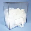Wall Mounted Acrylic Bouffant or Hair Net Dispenser, Booties Holder