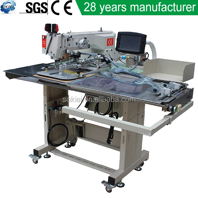 Automatic Pocket Patch Attaching Sewing Machine For Jeans Buy Pocket Patch Attaching Machine