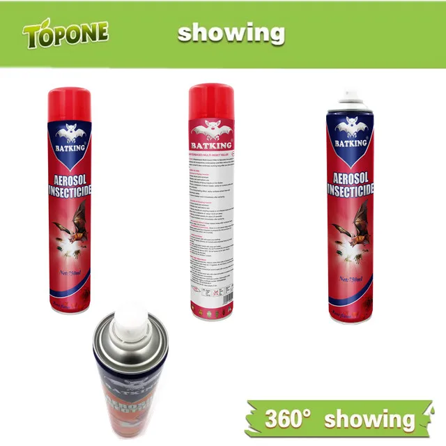 Africa Market Insecticide Spray 750ml Volume insecticide spray Fly Insect Killer Insecticide Spray