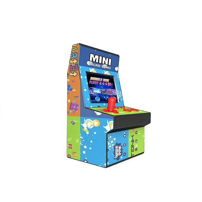 

CT882B popular 8 bit mini bartop arcade games for children, Biack,white,customized