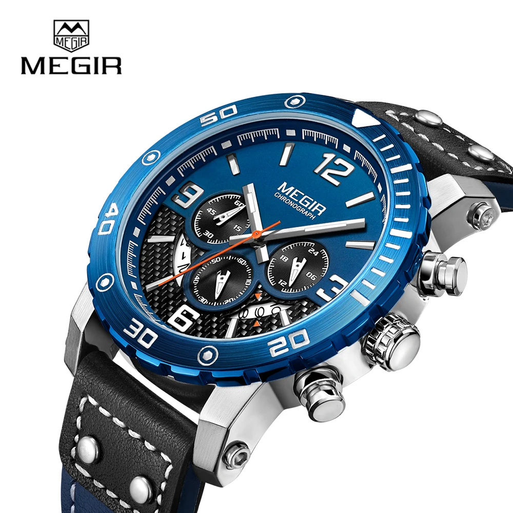 

Top 10 Wrist Watch Brands Megir 2084 New Chinese Wholesale Watches