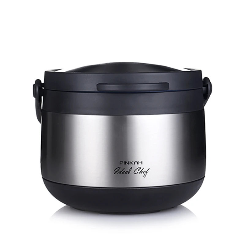 
Pinkah private label energy saving cooking pot stainless steel magic vacuum thermo cooker 