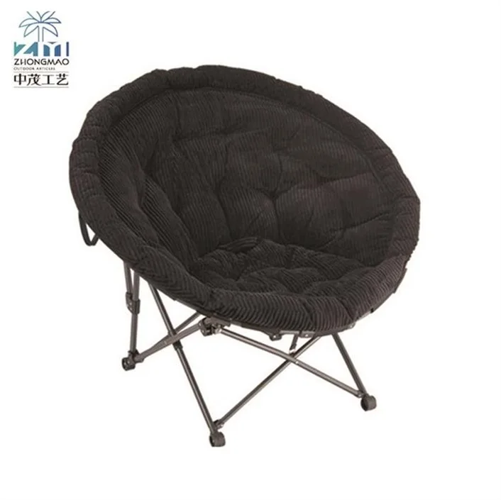 
ZM2020XL Outdoor reliable folding moon saucer chair 
