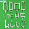 Wire Saddles Top / Side Entry, Locking Top Quarter-Turn wire clamp, Blind Hole Fir Tree Shorty Cable Holders Arrowhead Mount