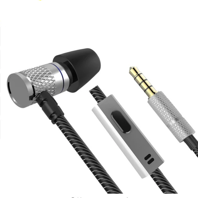 

AWEI ES-660I In-Ear Wired Metal Headset HIFI Heavy Bass Sound Quality 1.2M Popular USA Fashion Style Earphone