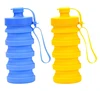 Samples Provided Camping Food Grade GYM Silicone Water Bottle For Sightseeing