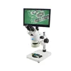 Factory Price Precision Led Optical TRINOCULAR Microscope With 9.7 Inch LCD Screen can measure