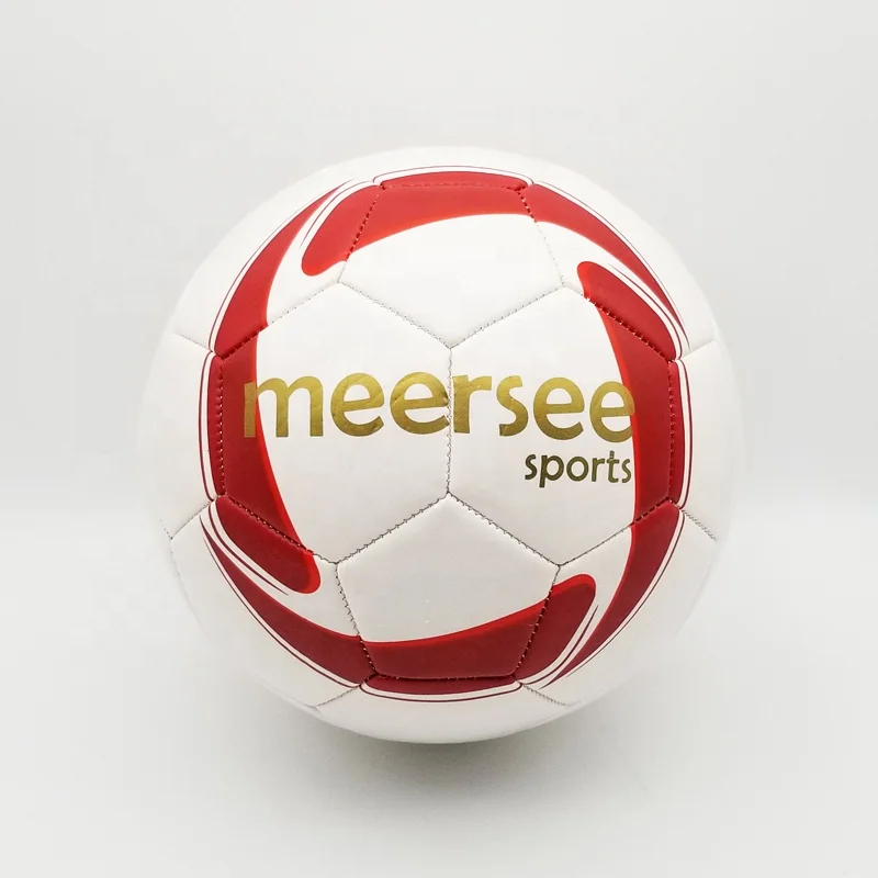 

Goood Quality Premium Official Size 4 PVC Promotional China Footballs Soccer Balls, White and all colors available