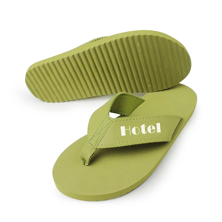 Slip On Sandal Straw Hotel Spa Customer Slipper Seagrass Flip Flop For