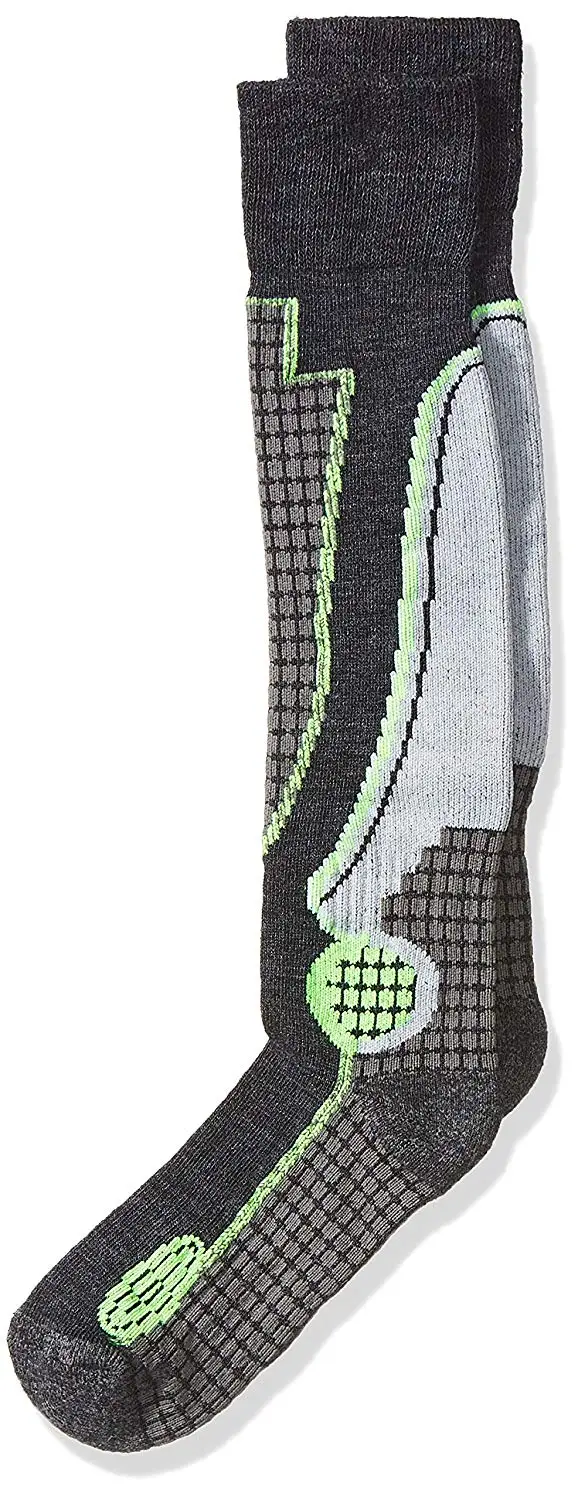 Air Channels Special Padded Protection VCA Pack of 2 High Performance Wool Ski Socks-Snowboard Socks