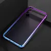 Hot Sale Item Low Price clear two colors changing Diy Silicon Cell Cross Stitch Phone Shell for iPhone 2019