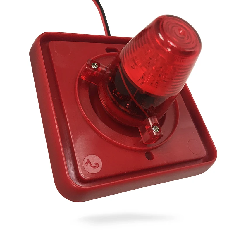 ont box red alarm light