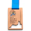 Factory Cheap custom running award medal with ribbon