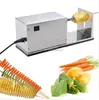 electric tornado potato cutter potato chips making machine tornado potato machine