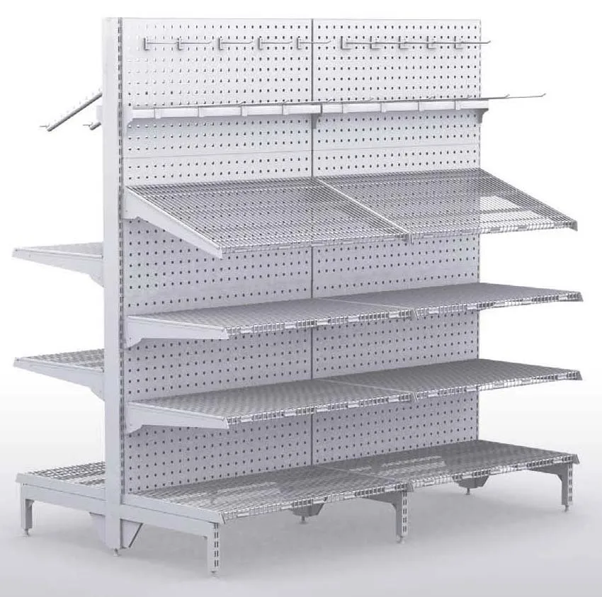 Tegometall Haken - Durable Metal Display Racks for Supermarkets