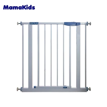 silver baby gate