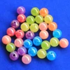 bulk wholesale 8MM 10MM 12MM cheap necklace AB Color round clear plastic gumball beads