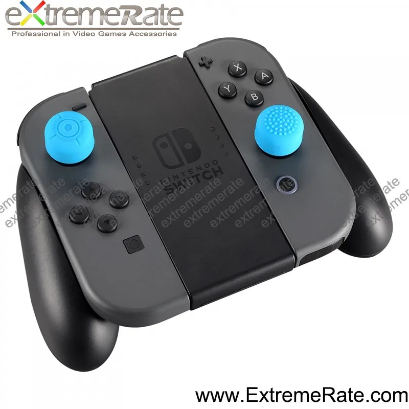Thumbstick Grip Blue Color Rubber Stick Case For Nintendo Switch Video