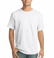 

Men Crew neck T-Shirt ComfortSoft 100% Cotton Heavyweight Tee Plain