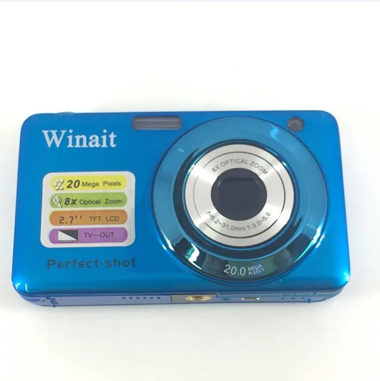 

20MP 8x Optical Zoom HD Camera SD Card Max To 32GB, Black;blue / green;yellow / gold