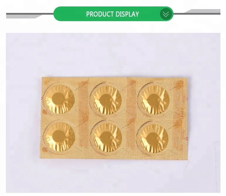 Capsules Pill Packaging Gold Aluminum Foil For Medical Buy Gold
