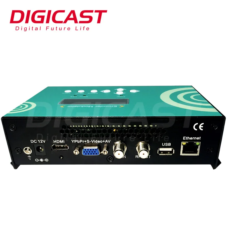 

DMB-9591 H.264 MPEG4 One channel HD MI to ISDB-T Encoder modulator MINI HD RF Modulator with Low Cost