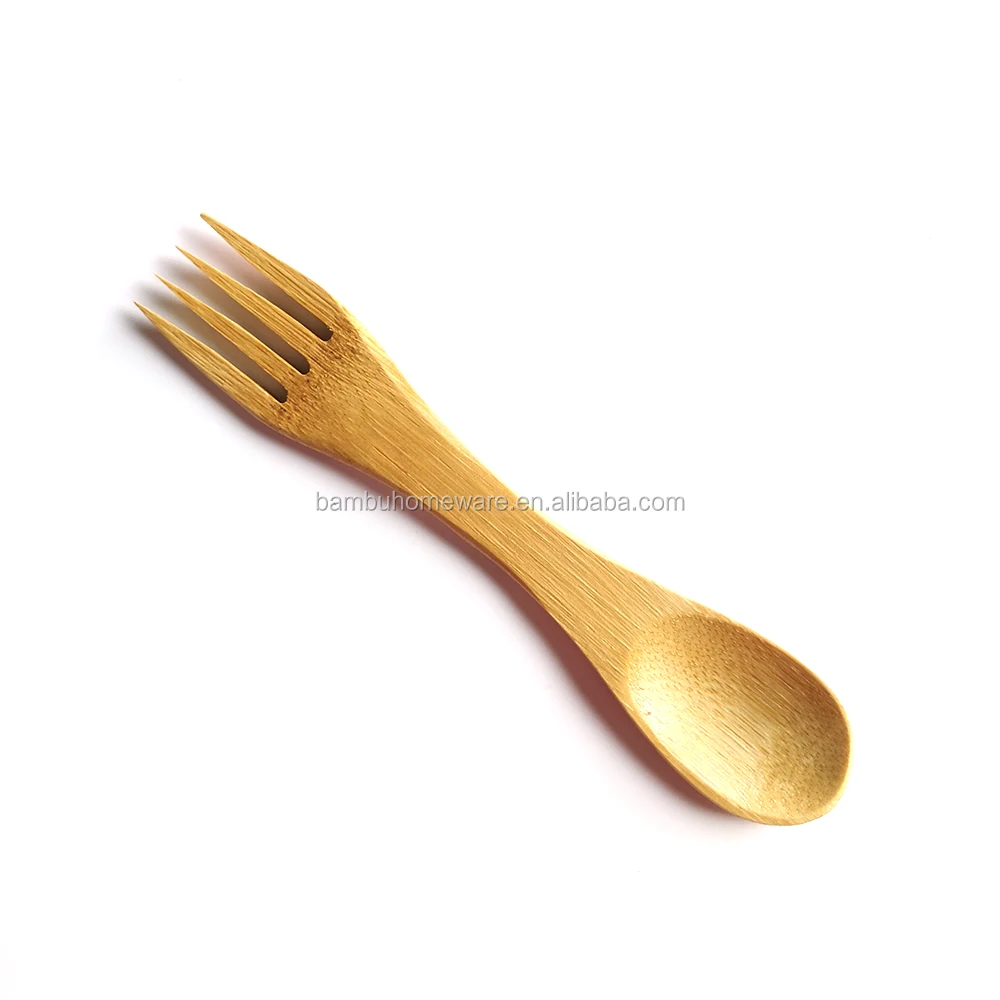 

To end plastic cutlery 2 in 1 spork