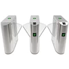 Smart Speed Wing Gate Pedestrian Control Electronic Flap Barrier Gate with Glass Flap