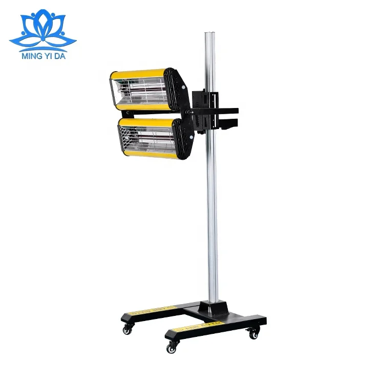 Professional 1100w Auto Body Shortwave Infrared Paint Curing Lamp